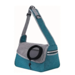 Bolso de transporte azul para mascotas