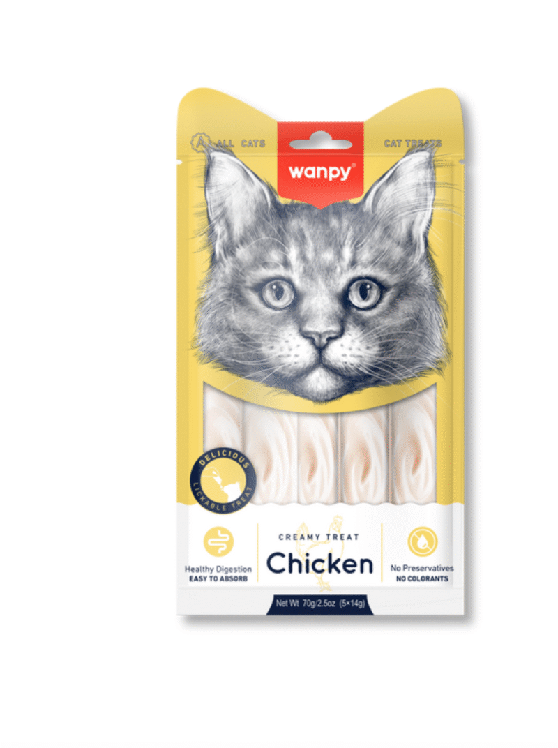 Snack Wanpy Chicken Creamy Treat