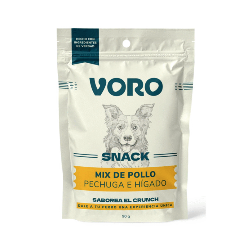 Voro Snack sabor mix Pollo, Pechuga e Hígado