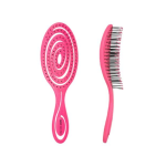 Cepillo Swirl Cerda Nylon Rosado Bio-flex
