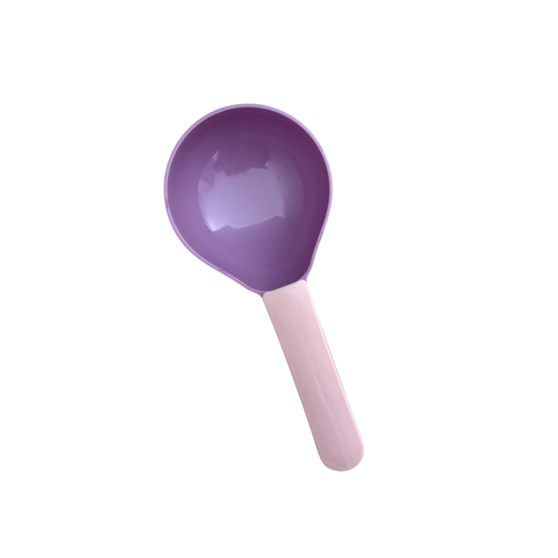 Food Scoop para mascotas morada