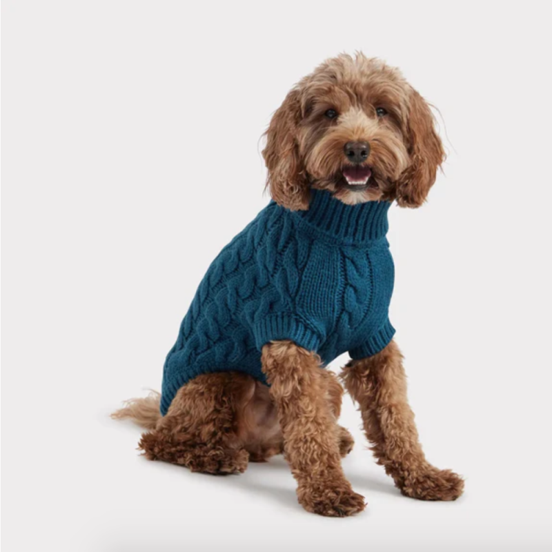 Sweater chalet verde azulado 4