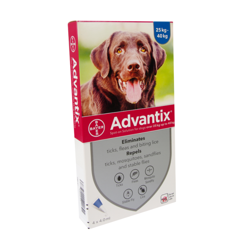 Antiparasitario Pipeta Advantix para Perros de 25 a 40 kg