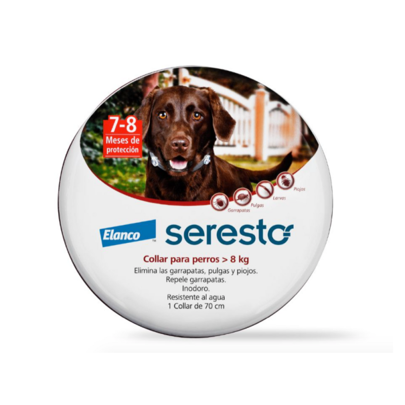 Collar Antiparasitario Seresto para perros 70 cm