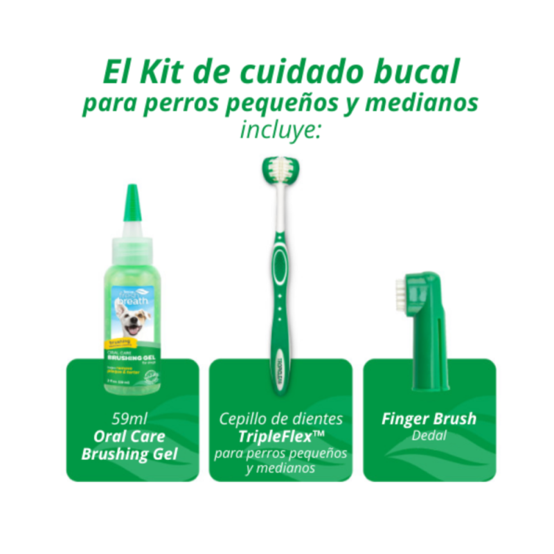 oral care kit for small:medium dogs 2